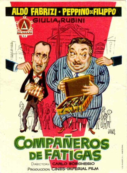 Обложка (Постер) I due compari (1955) SATRip Обложка (Постер) I due compari (1955) SATRip