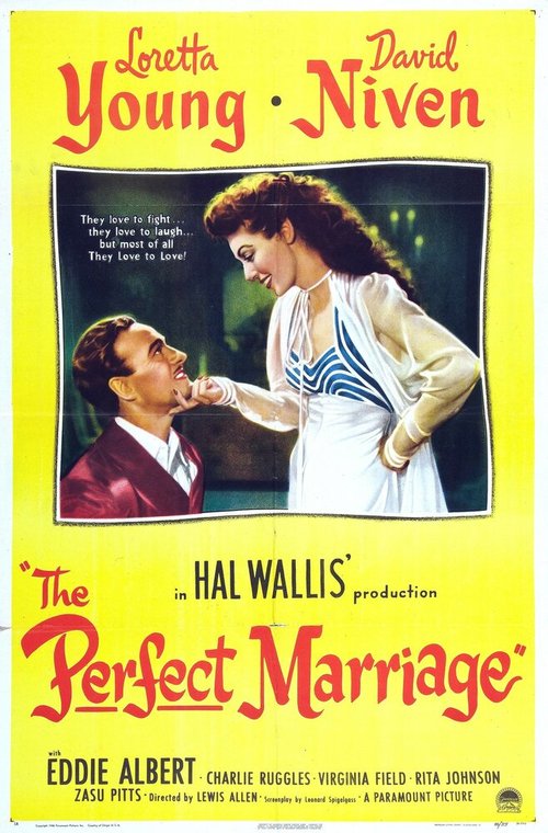 Обложка (Постер) Идеальный брак / The Perfect Marriage (1947) SATRip Обложка (Постер) Идеальный брак / The Perfect Marriage (1947) SATRip