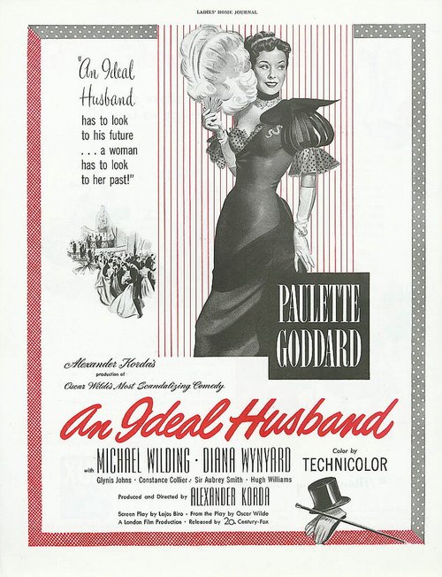 Обложка (Постер) Идеальный муж / An Ideal Husband (1947) SATRip Обложка (Постер) Идеальный муж / An Ideal Husband (1947) SATRip