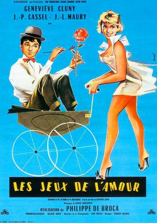 Обложка (Постер) Игры любви / Les jeux de l'amour (1960) SATRip Обложка (Постер) Игры любви / Les jeux de l'amour (1960) SATRip