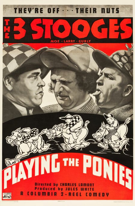 Обложка (Постер) Игры в пони / Playing the Ponies (1937) Обложка (Постер) Игры в пони / Playing the Ponies (1937)