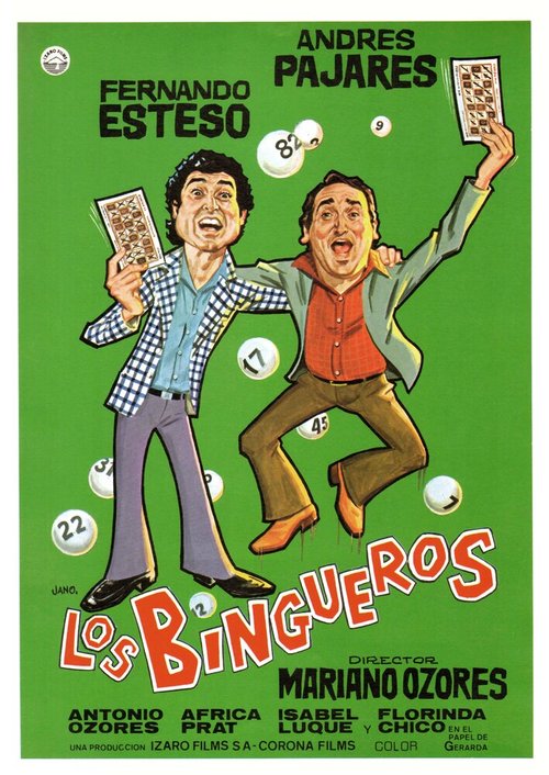 Обложка (Постер) Игроки в бинго / Los bingueros (1979) SATRip Обложка (Постер) Игроки в бинго / Los bingueros (1979) SATRip