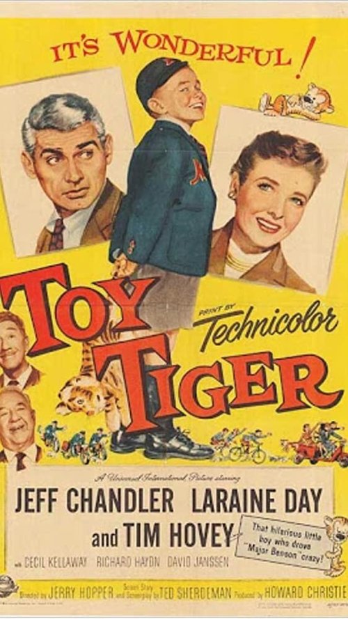 Обложка (Постер) Игрушечный тигр / The Toy Tiger (1956) SATRip Обложка (Постер) Игрушечный тигр / The Toy Tiger (1956) SATRip