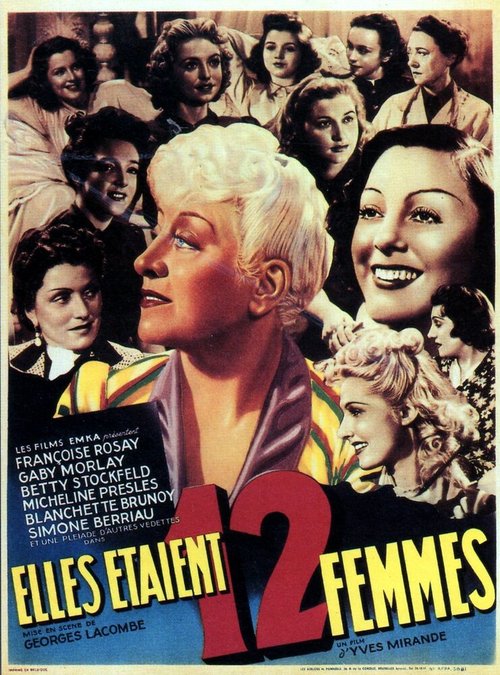 Обложка (Постер) Их было 12 женщин / Elles étaient douze femmes (1940) SATRip Обложка (Постер) Их было 12 женщин / Elles étaient douze femmes (1940) SATRip