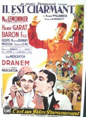 Обложка (Постер) Il est charmant (1932) SATRip Обложка (Постер) Il est charmant (1932) SATRip