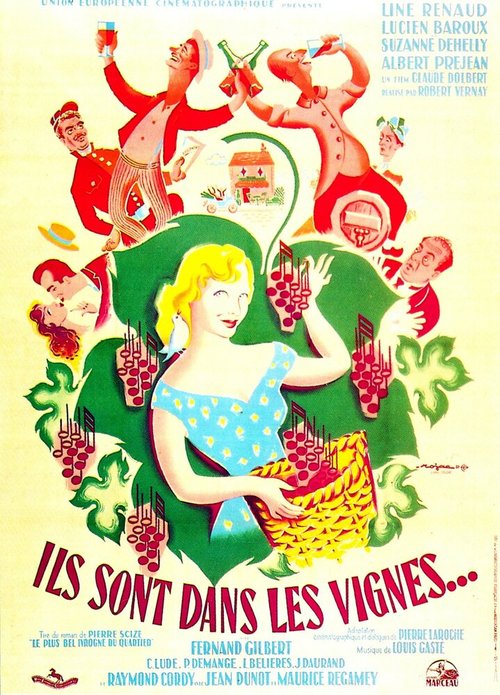Обложка (Постер) Ils sont dans les vignes... (1952) SATRip Обложка (Постер) Ils sont dans les vignes... (1952) SATRip
