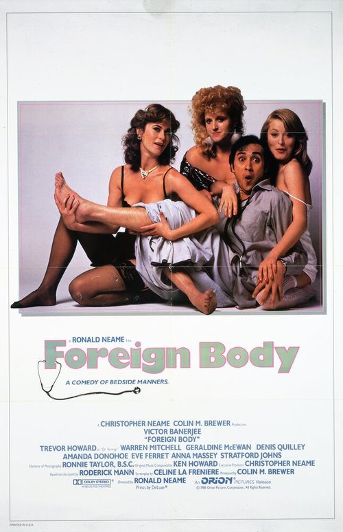 Обложка (Постер) Иностранец / Foreign Body (1986) SATRip Обложка (Постер) Иностранец / Foreign Body (1986) SATRip