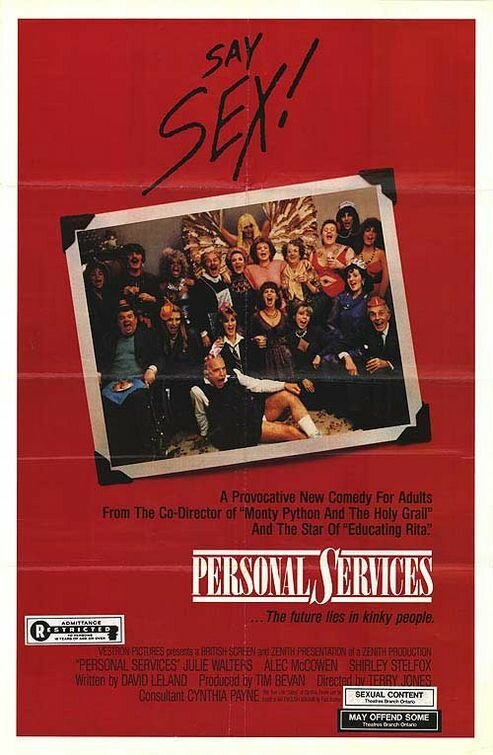 Обложка (Постер) Интимные услуги / Personal Services (1986) SATRip Обложка (Постер) Интимные услуги / Personal Services (1986) SATRip