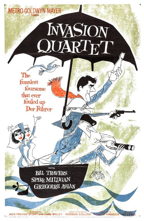 Обложка (Постер) Invasion Quartet (1961) SATRip Обложка (Постер) Invasion Quartet (1961) SATRip