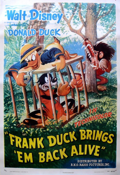 Обложка (Постер) Искренняя утка возвращает их к жизни / Frank Duck Brings 'em Back Alive (1946) Обложка (Постер) Искренняя утка возвращает их к жизни / Frank Duck Brings 'em Back Alive (1946)