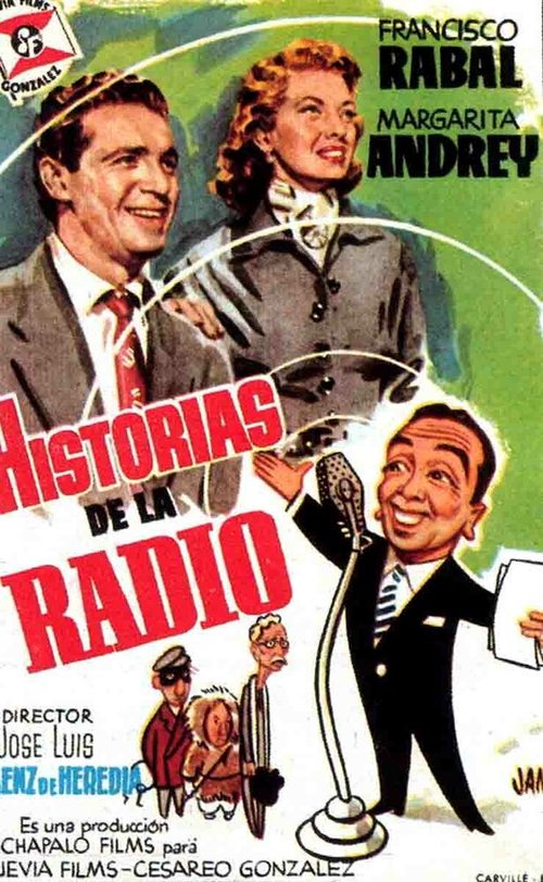 Обложка (Постер) Истории по радио / Historias de la radio (1955) SATRip Обложка (Постер) Истории по радио / Historias de la radio (1955) SATRip