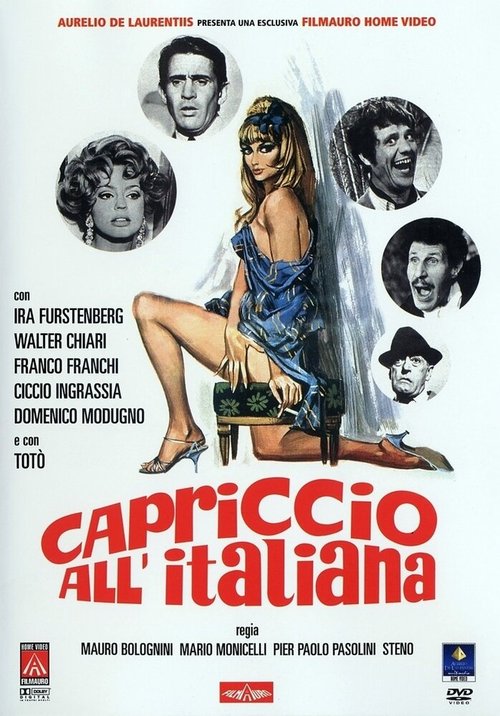 Обложка (Постер) Итальянское каприччио / Capriccio all'italiana (1968) SATRip Обложка (Постер) Итальянское каприччио / Capriccio all'italiana (1968) SATRip