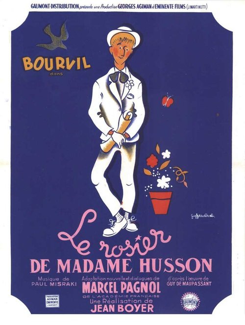 Обложка (Постер) Избранник мадам Юссон / Le rosier de Madame Husson (1950) SATRip Обложка (Постер) Избранник мадам Юссон / Le rosier de Madame Husson (1950) SATRip