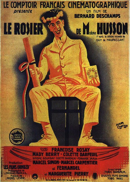 Обложка (Постер) Избранник мадам Юссон / Le rosier de Madame Husson (1932) SATRip Обложка (Постер) Избранник мадам Юссон / Le rosier de Madame Husson (1932) SATRip