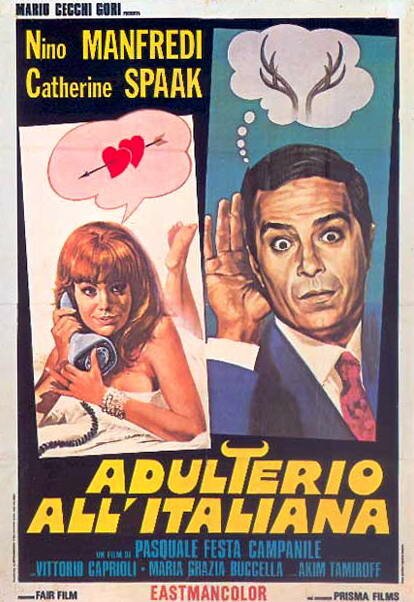 Обложка (Постер) Измена по-итальянски / Adulterio all'italiana (1966) SATRip Обложка (Постер) Измена по-итальянски / Adulterio all'italiana (1966) SATRip