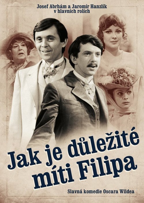 Обложка (Постер) Jak je dulezité míti Filipa (1979) SATRip Обложка (Постер) Jak je dulezité míti Filipa (1979) SATRip
