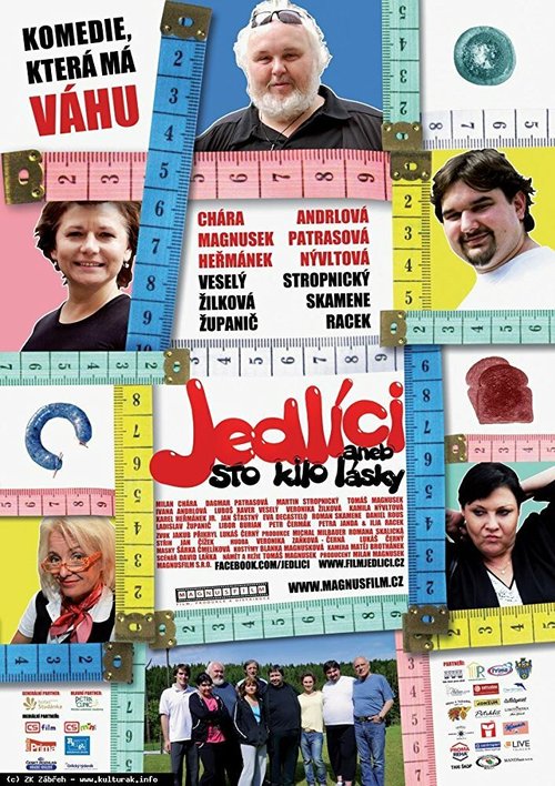 Обложка (Постер) Jedlíci aneb Sto kilo lásky (2013) HDRip