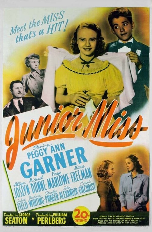 Обложка (Постер) Junior Miss (1945) SATRip Обложка (Постер) Junior Miss (1945) SATRip