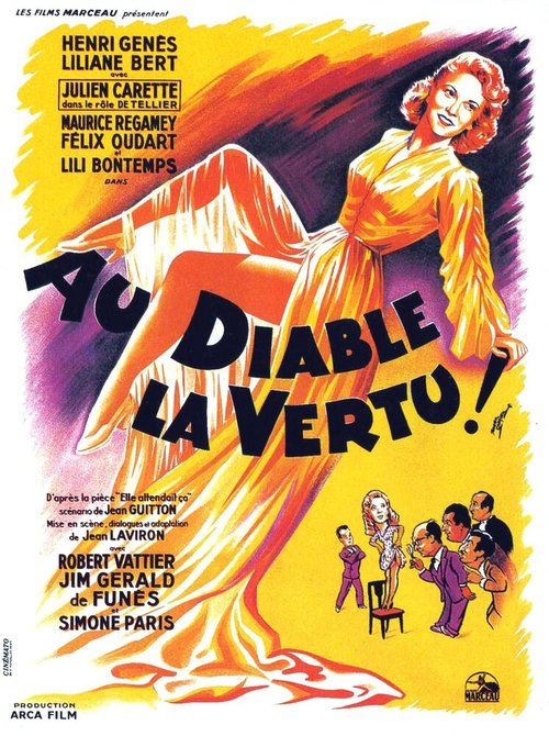Обложка (Постер) К черту добродетель / Au diable la vertu (1953) SATRip Обложка (Постер) К черту добродетель / Au diable la vertu (1953) SATRip