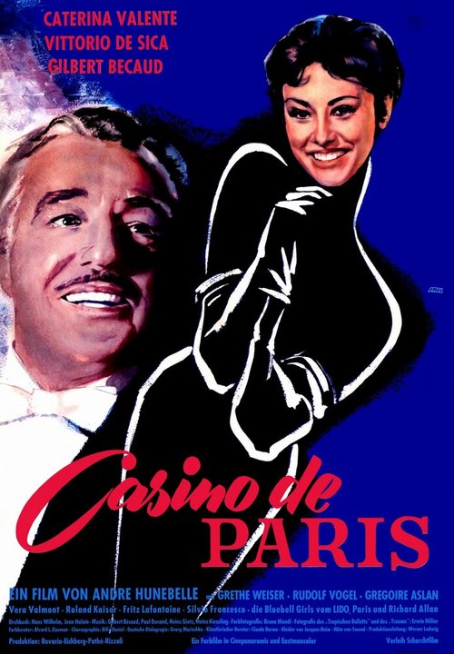 Обложка (Постер) Кабаре «Казино де Пари» / Casino de Paris (1957) SATRip Обложка (Постер) Кабаре «Казино де Пари» / Casino de Paris (1957) SATRip
