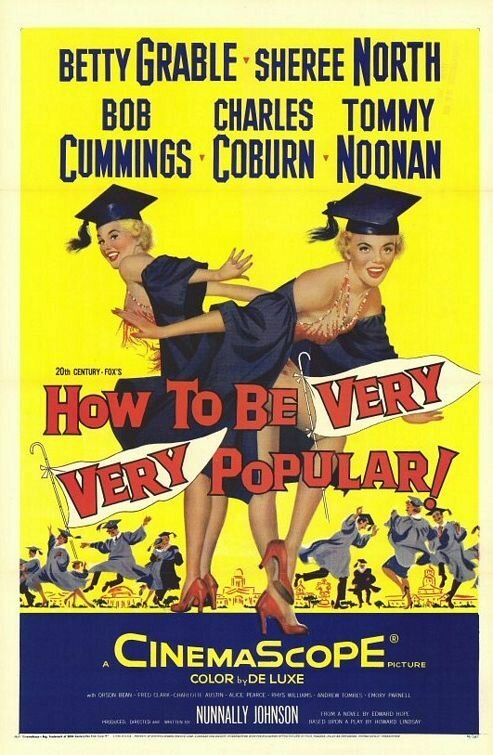 Обложка (Постер) Как быть очень, очень популярным / How to Be Very, Very Popular (1955) SATRip Обложка (Постер) Как быть очень, очень популярным / How to Be Very, Very Popular (1955) SATRip