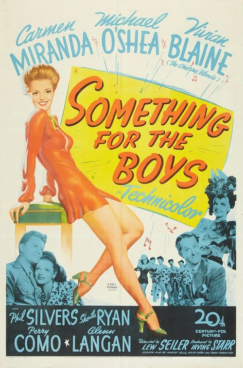 Обложка (Постер) Как помочь парням / Something for the Boys (1944) SATRip