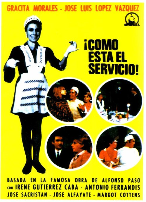 Обложка (Постер) Как вам обслуживание! / ¡Cómo está el servicio! (1968) SATRip Обложка (Постер) Как вам обслуживание! / ¡Cómo está el servicio! (1968) SATRip