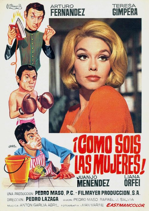 Обложка (Постер) Как женщины! / ¡Cómo sois las mujeres! (1968) SATRip Обложка (Постер) Как женщины! / ¡Cómo sois las mujeres! (1968) SATRip