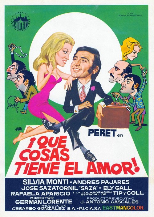 Обложка (Постер) Какая любовь! / ¡Qué cosas tiene el amor! (1973) SATRip Обложка (Постер) Какая любовь! / ¡Qué cosas tiene el amor! (1973) SATRip
