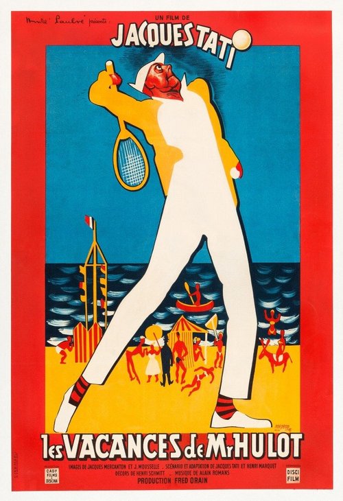 Обложка (Постер) Каникулы господина Юло / Les vacances de Monsieur Hulot (1953) SATRip Обложка (Постер) Каникулы господина Юло / Les vacances de Monsieur Hulot (1953) SATRip
