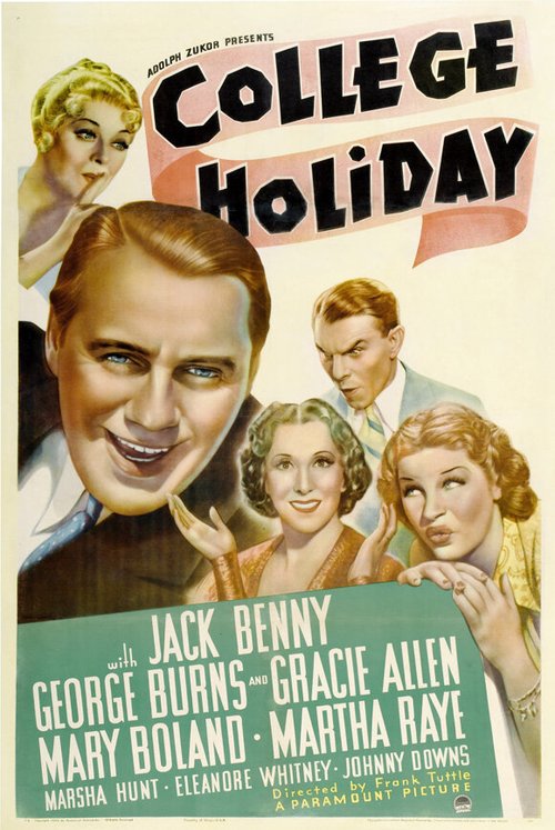 Обложка (Постер) Каникулы / College Holiday (1936) SATRip Обложка (Постер) Каникулы / College Holiday (1936) SATRip
