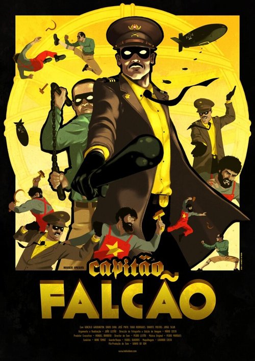 Обложка (Постер) Капитан Фалкан / Capitão Falcão (2014) 