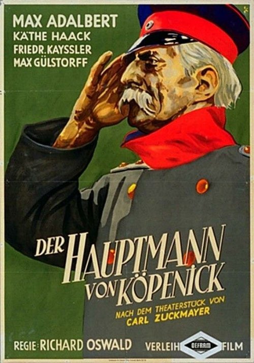 Обложка (Постер) Капитан из Кёпеника / Der Hauptmann von Köpenick (1931) SATRip Обложка (Постер) Капитан из Кёпеника / Der Hauptmann von Köpenick (1931) SATRip