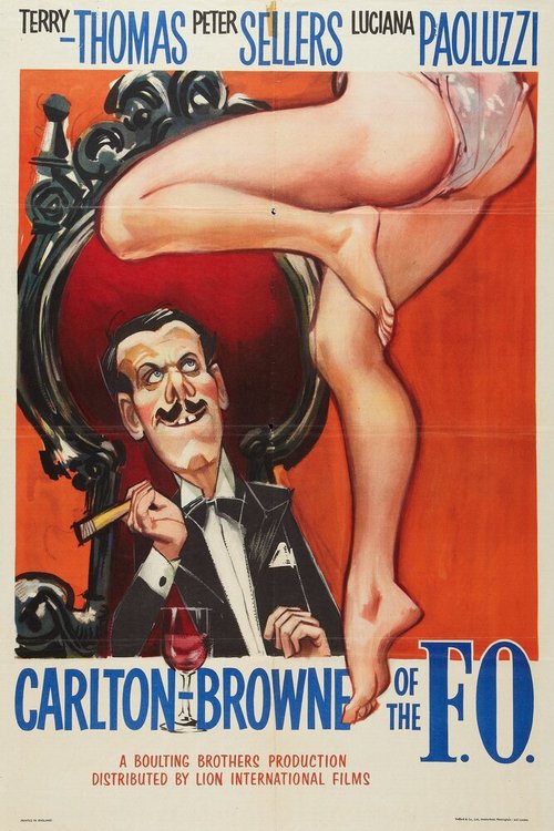 Обложка (Постер) Карлтон Браун — дипломат / Carlton-Browne of the F.O. (1959) SATRip Обложка (Постер) Карлтон Браун — дипломат / Carlton-Browne of the F.O. (1959) SATRip