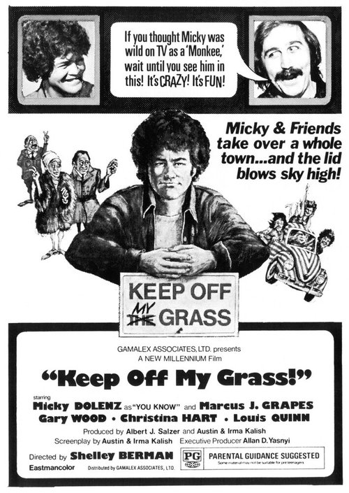 Обложка (Постер) Keep Off My Grass! (1975) SATRip Обложка (Постер) Keep Off My Grass! (1975) SATRip