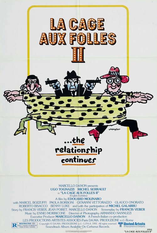 Обложка (Постер) Клетка для чудаков 2 / La cage aux folles II (1980) SATRip Обложка (Постер) Клетка для чудаков 2 / La cage aux folles II (1980) SATRip