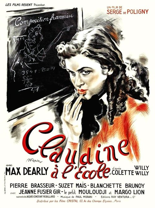 Обложка (Постер) Клодина в школе / Claudine à l'école (1937) SATRip Обложка (Постер) Клодина в школе / Claudine à l'école (1937) SATRip
