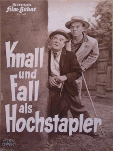 Обложка (Постер) Knall und Fall als Hochstapler (1952) SATRip Обложка (Постер) Knall und Fall als Hochstapler (1952) SATRip