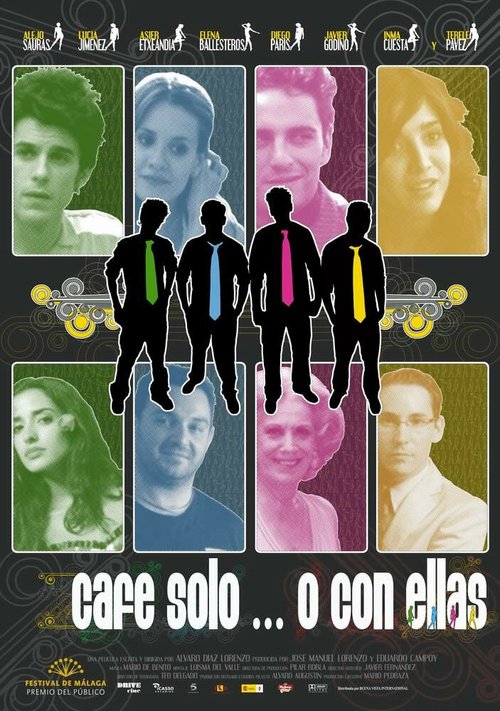 Обложка (Постер) Кофе в одиночку или вместе с ними / Café solo o con ellas (2007) HDRip Обложка (Постер) Кофе в одиночку или вместе с ними / Café solo o con ellas (2007) HDRip