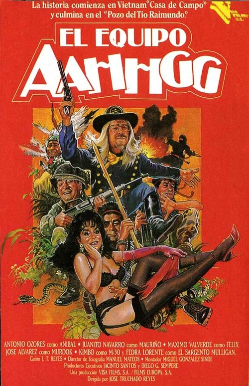 Обложка (Постер) Команда «Ах» / El equipo Aahhgg (1989) SATRip
