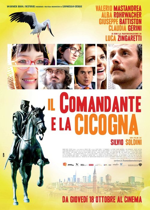 Обложка (Постер) Командир и аист / Il comandante e la cicogna (2012) HDRip Обложка (Постер) Командир и аист / Il comandante e la cicogna (2012) HDRip