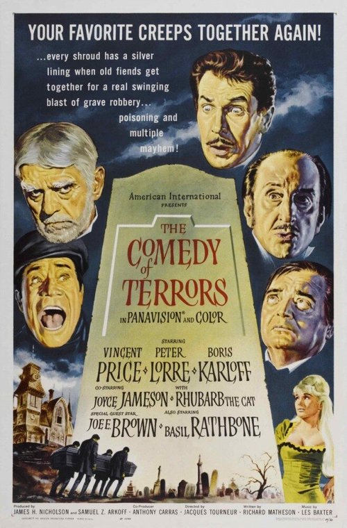 Обложка (Постер) Комедия ужасов / The Comedy of Terrors (1963) SATRip Обложка (Постер) Комедия ужасов / The Comedy of Terrors (1963) SATRip