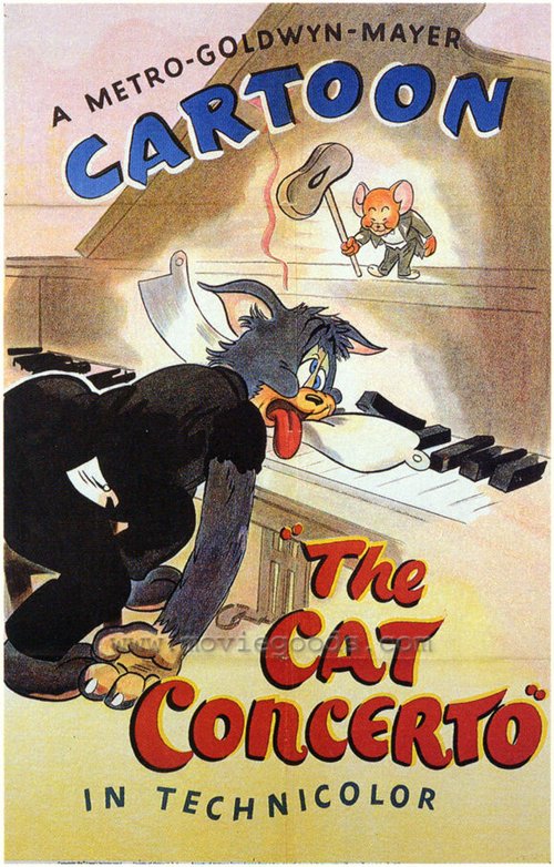 Обложка (Постер) Концерт для кота с оркестром / The Cat Concerto (1947) Обложка (Постер) Концерт для кота с оркестром / The Cat Concerto (1947)