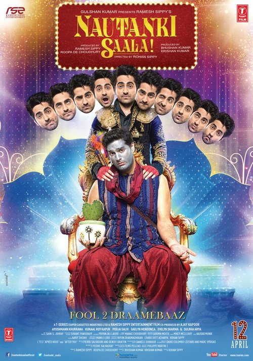 Обложка (Постер) Король драмы / Nautanki Saala! (2013) HDRip Обложка (Постер) Король драмы / Nautanki Saala! (2013) HDRip