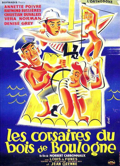 Обложка (Постер) Корсары Булонского леса / Les corsaires du Bois de Boulogne (1954) SATRip Обложка (Постер) Корсары Булонского леса / Les corsaires du Bois de Boulogne (1954) SATRip