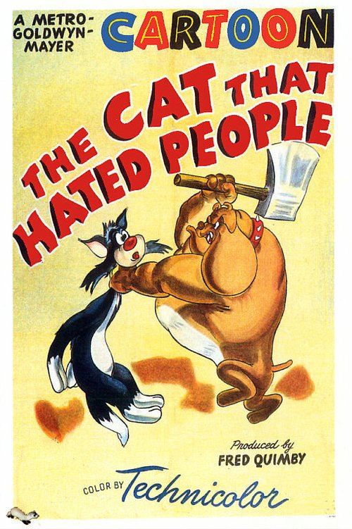 Обложка (Постер) Кот, который ненавидел людей / The Cat That Hated People (1948) 