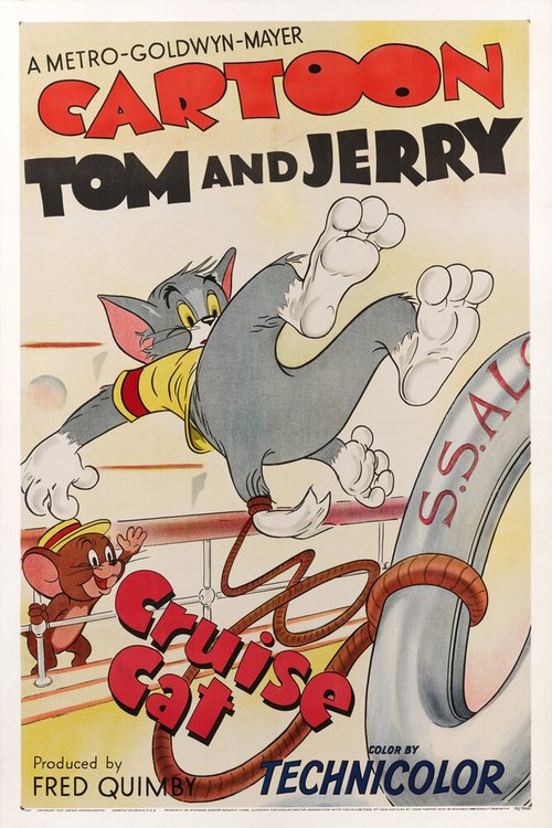 Обложка (Постер) Кот-матрос / Cruise Cat (1952) Обложка (Постер) Кот-матрос / Cruise Cat (1952)