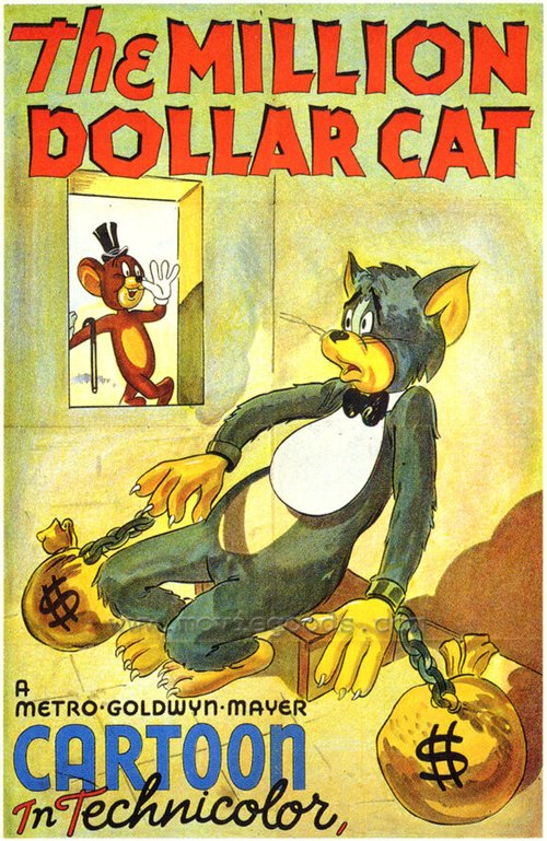 Обложка (Постер) Кот на миллион долларов / The Million Dollar Cat (1944) Обложка (Постер) Кот на миллион долларов / The Million Dollar Cat (1944)
