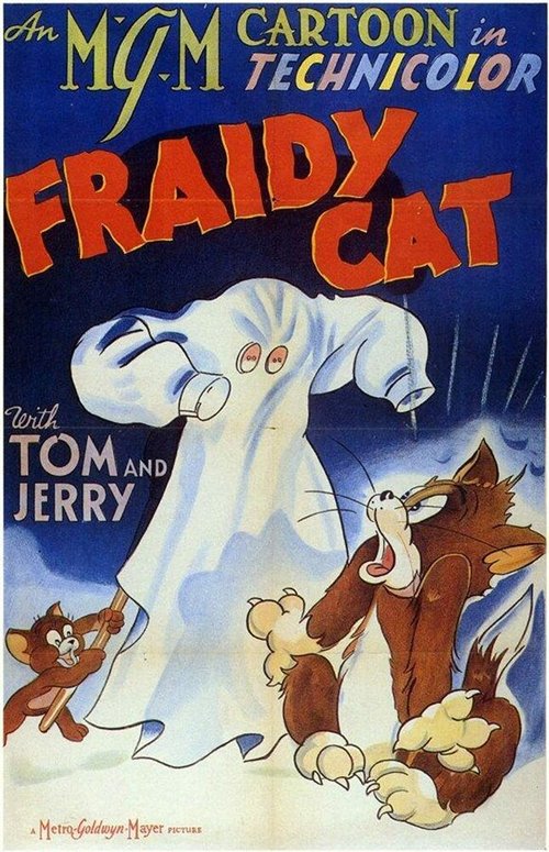 Обложка (Постер) Кот-трусишка / Fraidy Cat (1942) 