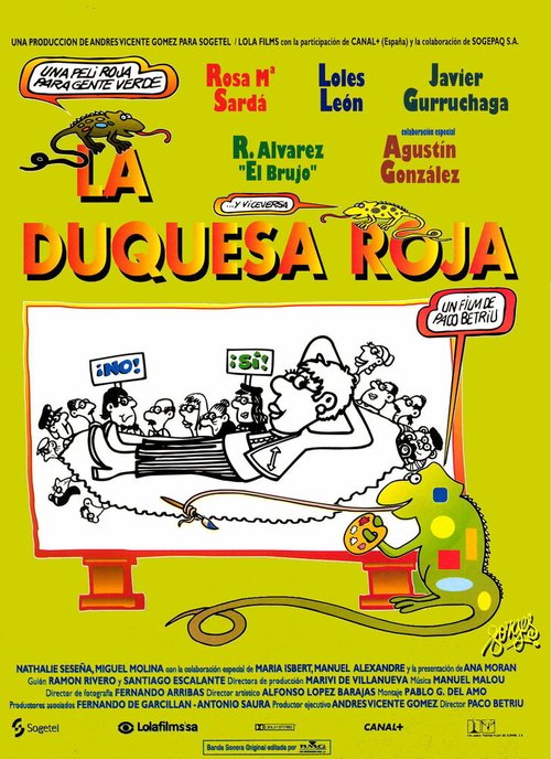 Обложка (Постер) Красная герцогиня / La duquesa roja (1997) HDRip Обложка (Постер) Красная герцогиня / La duquesa roja (1997) HDRip